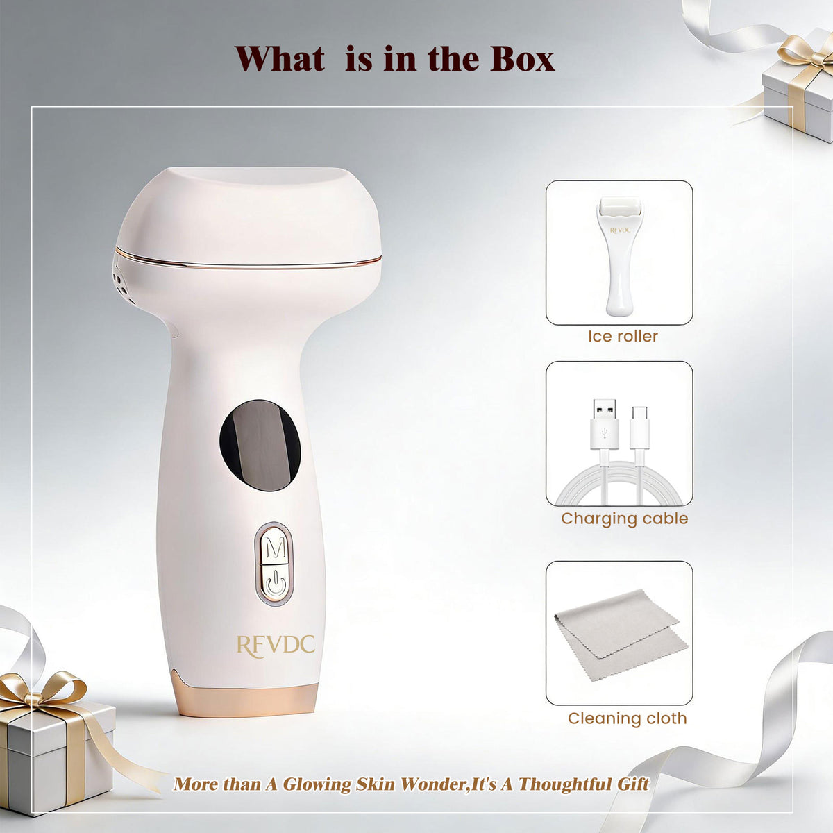 Face and Neck Gua Sha Facial Massager Hot and Cold for Puffiness & Firming Skincare Tool
